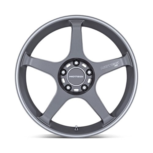 Motegi MR159 BATTLE V Gunzilla W Machined Lip Stripe 18x8.5 +35 5x120mm 74.1mm