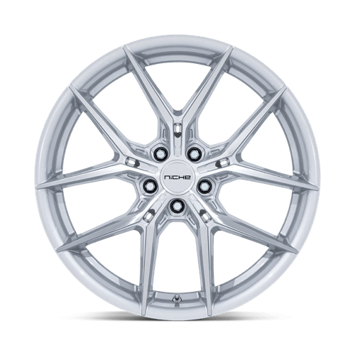 Niche NC279 PRODIGY 5 Silver W/ Machined Face 19x9.5 +40 5x112mm 66.6mm