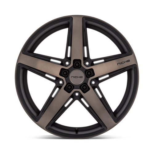 Niche M271 TERAMO Matte Black W Double Dark Tint 20x9.5 +25 5x114.3mm 70.7mm