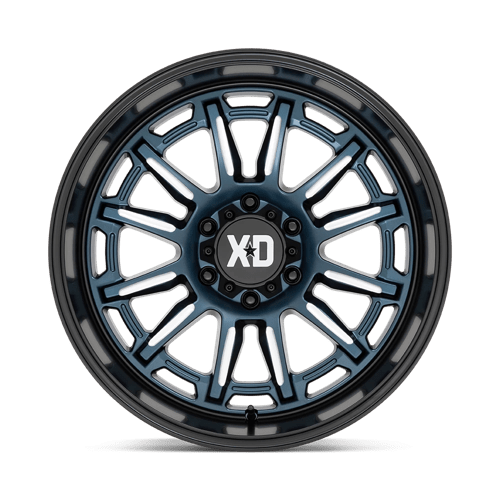XD Series XD865 PHOENIX Metallic Blue Milled W/ Blk Lp 20x10 -18 6x135mm 87.1mm