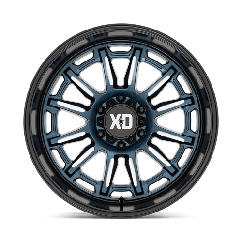 XD Series XD865 PHOENIX Metallic Blue Milled W/ Blk Lp 20x9 +18 6x135mm 87.1mm