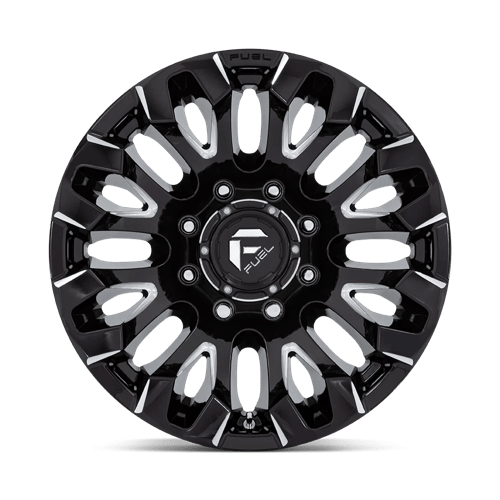 Fuel Offroad D828 QUAKE Gloss Black Milled 18x9 +1 8x165.1mm 125.1mm