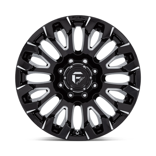 Fuel Offroad D828 QUAKE Gloss Black Milled 20x9 +1 8x170mm 125.1mm
