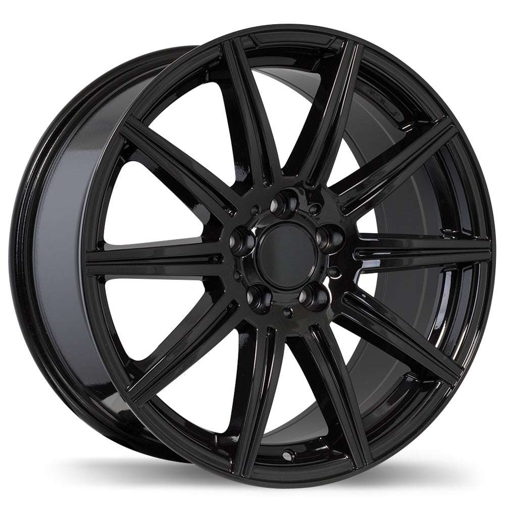 Replika R157 Gloss Black 18x8 +32 5x112mm 66.5mm