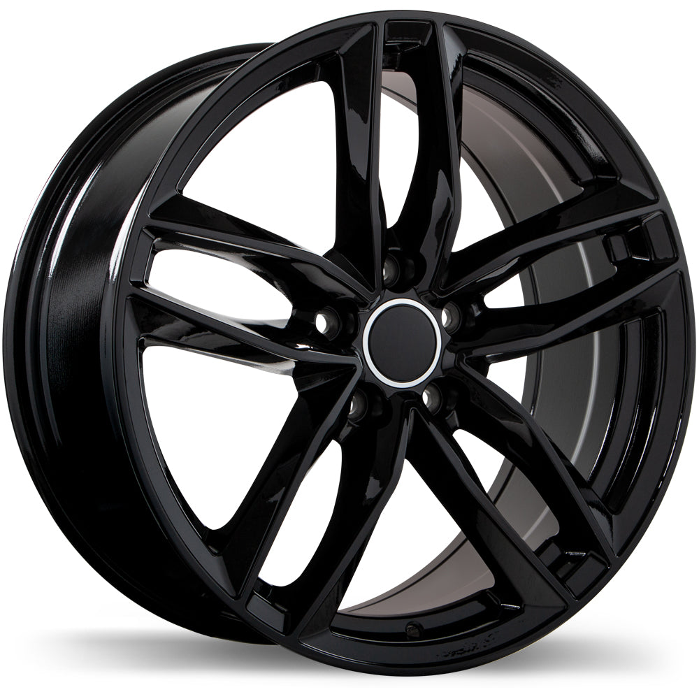 Replika R167 Gloss Black 18x8 +42 5x112mm 57.1mm