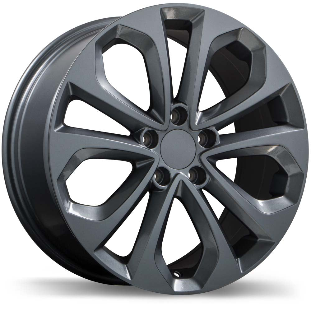 Replika R191 Gloss Gunmetal 18x8 +50 5x114.3mm 64.1mm