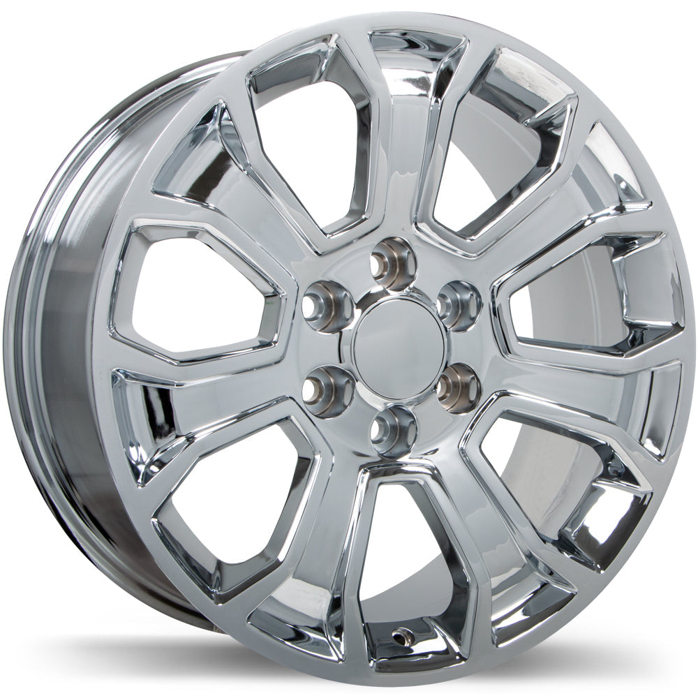 Replika R204 Chrome 20x9 +24 6x139.7mm 78.1mm