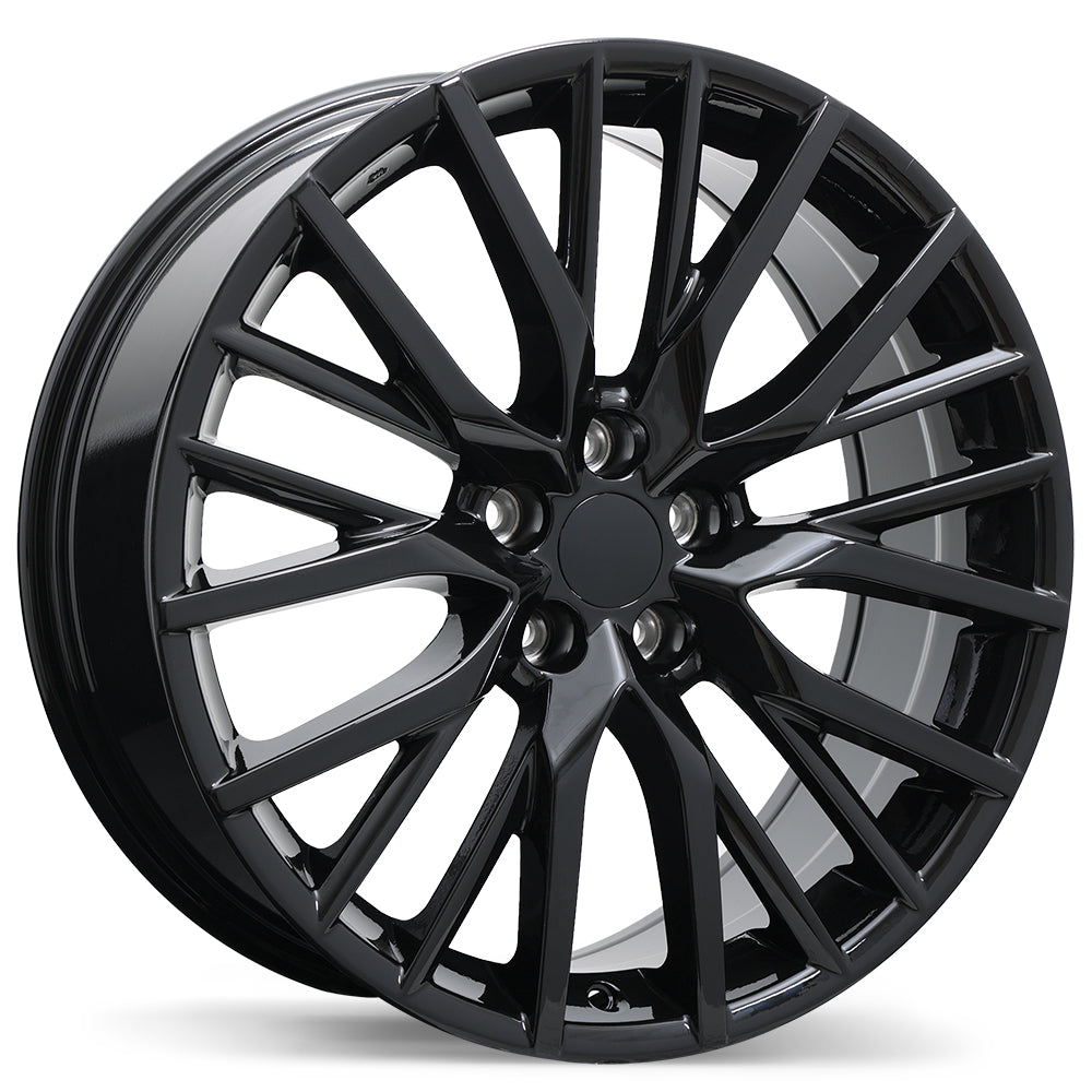 Replika R224 Gloss Black 20x8 +40 5x120mm 60.1mm