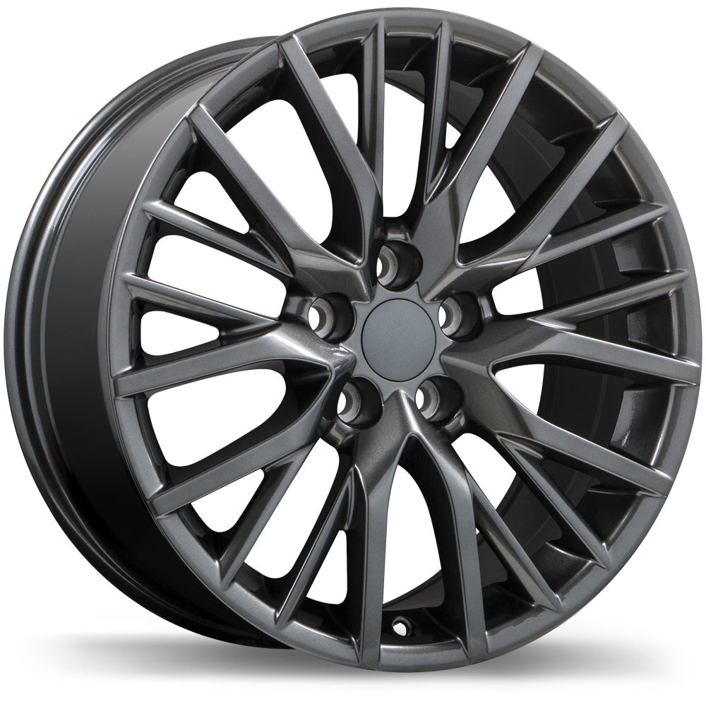 Replika R224 Gloss Gunmetal 20x8 +30 5x114.3mm 60.1mm