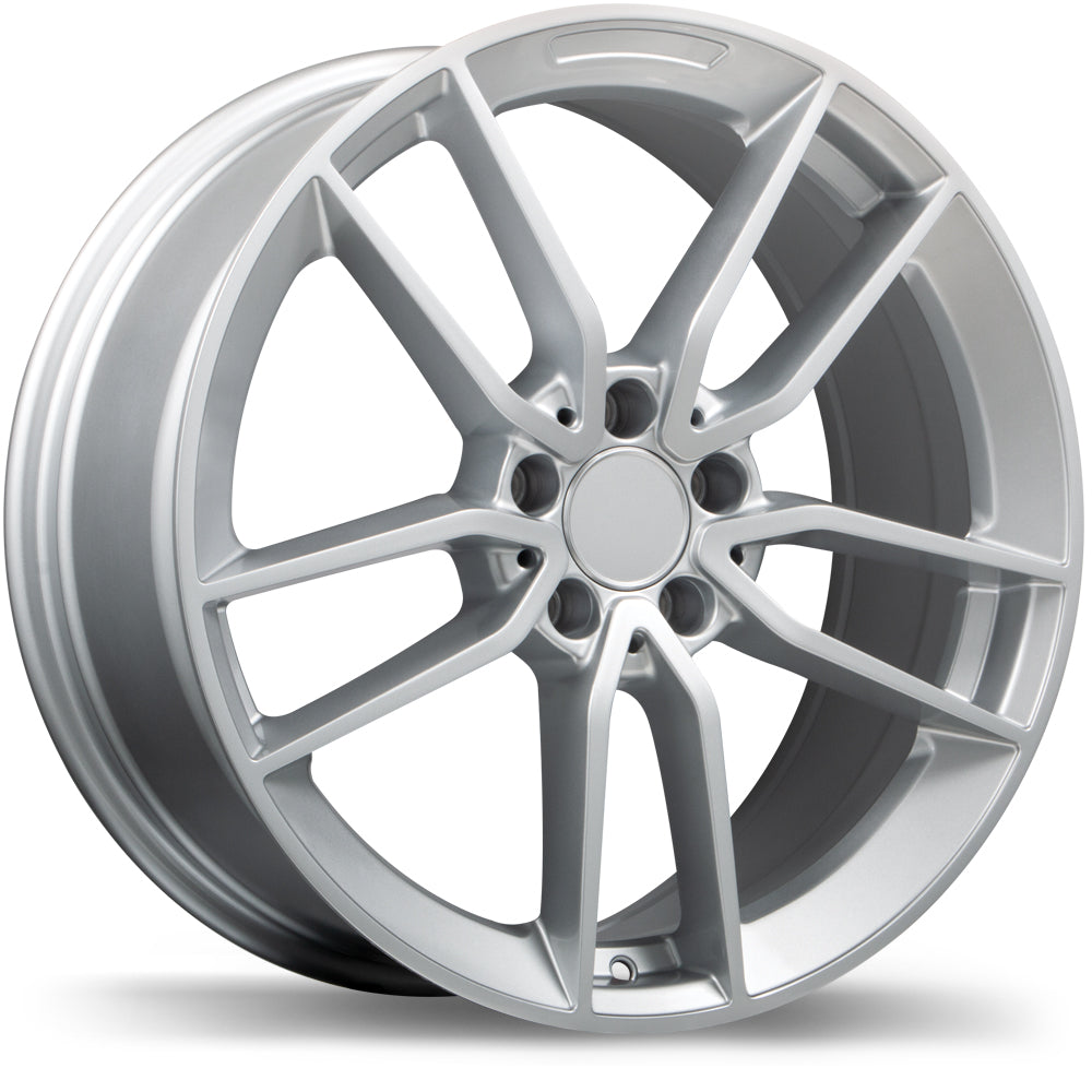 Replika R234 Gloss Silver 19x8 +33 5x112mm 66.5mm