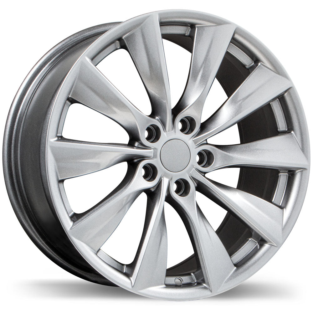 Replika R241B Gloss Silver 18x8.5 +40 5x114.3mm 68.2mm