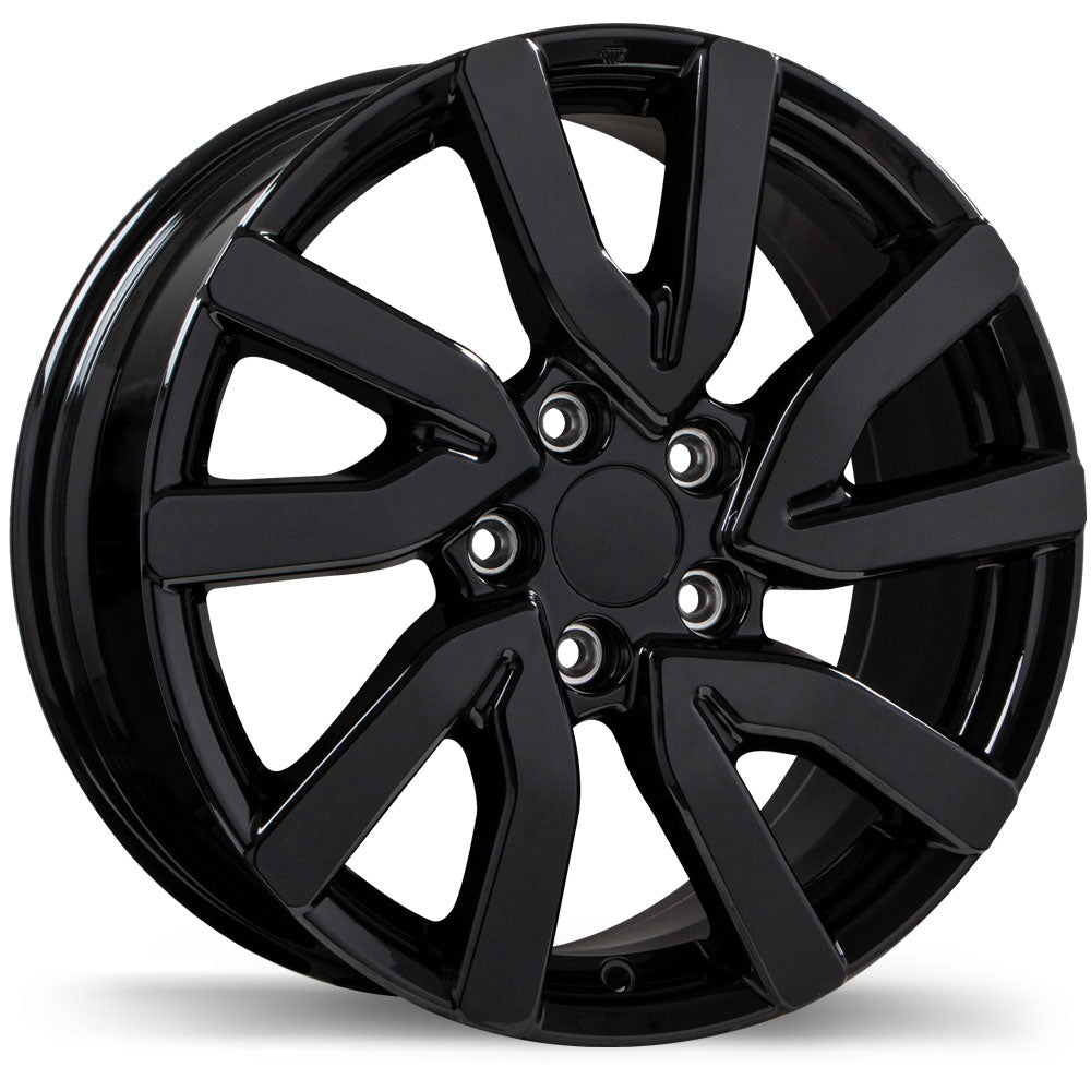 Replika R249 Gloss Black 18x8 +55 5x120mm 64.1mm