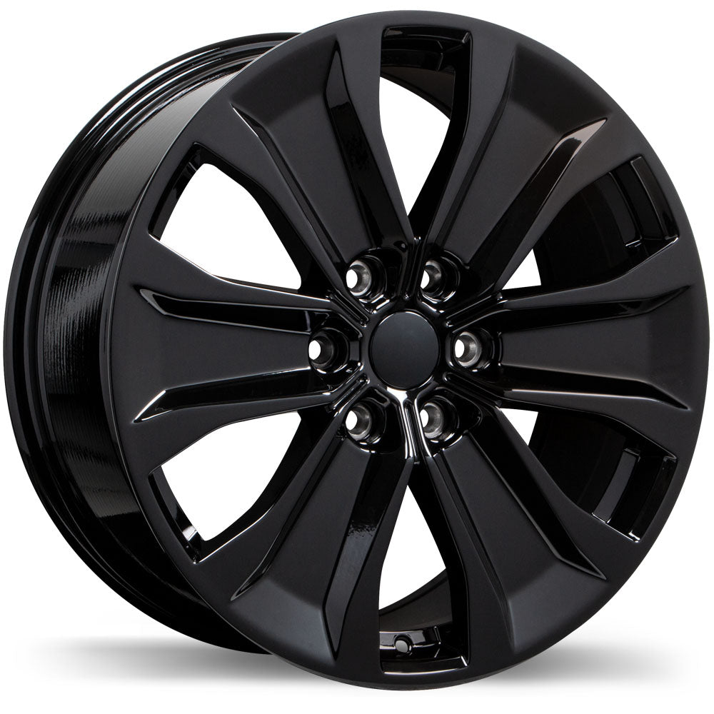 Replika R250 Gloss Black 20x8.5 +44 6x135mm 87.1mm
