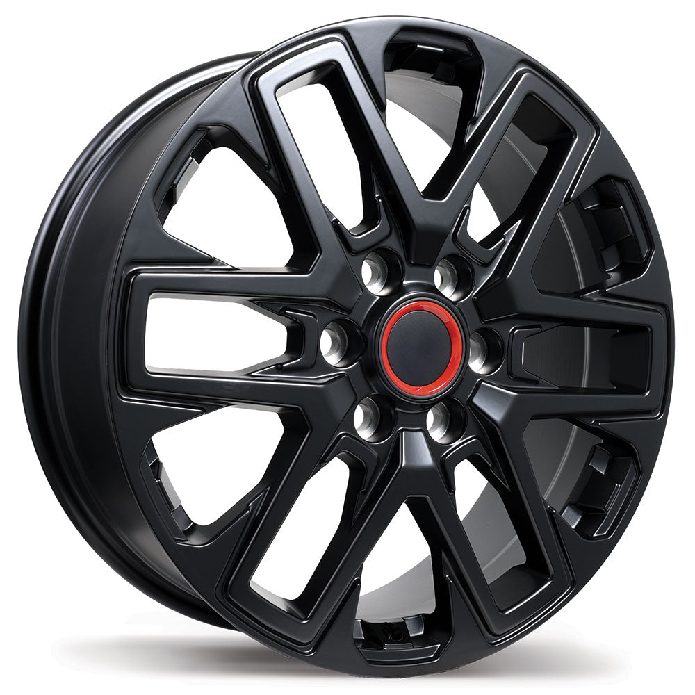 Replika R262 Satin Black 20x7.5 +60 6x139.7mm 95.1mm