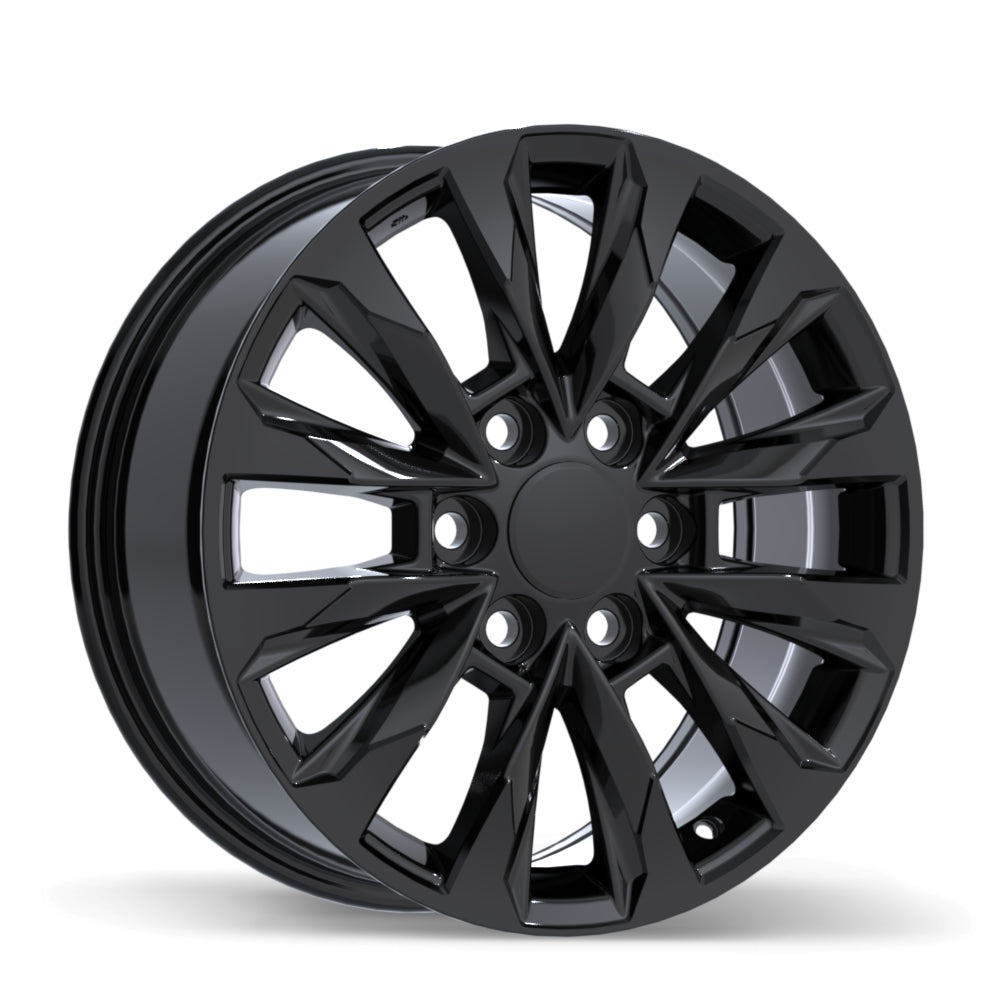 Replika R279 Gloss Black 18x7.5 +56 6x139.7mm 95.1mm