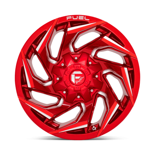Fuel Offroad D754 REACTION Candy Red Milled 22x12 -44 5x127|5x139.7mm 87.1mm