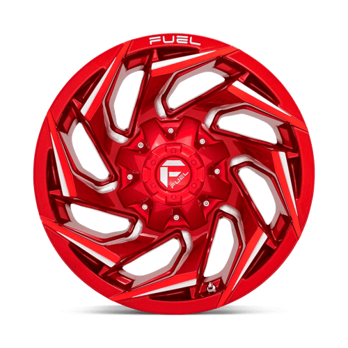 Fuel Offroad D754 REACTION Candy Red Milled 20x10 -18 5x139.7|5x150mm 110.1mm