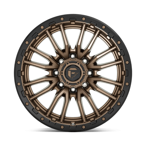 Fuel Offroad D681 REBEL Matte Bronze Black Bead Ring 22x10 -18 8x165.1mm 125.1mm