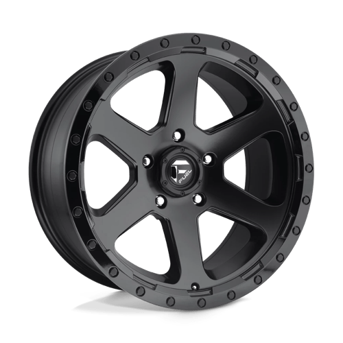Fuel Offroad D589 RIPPER Matte Black Gloss Black Lip 18x9 +20 5x150mm 110.1mm