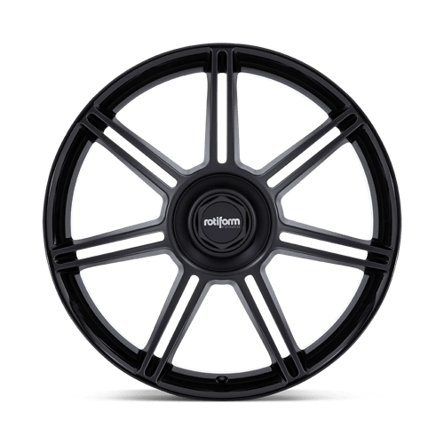 Rotiform FRA Gloss Black W/ M-black Spokes 22x12 +60 5x130mm 71.5mm