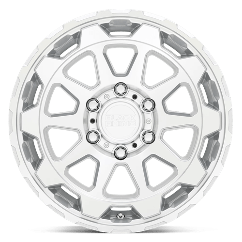 Black Rhino ROTOR Gloss Silver W/mirror Cut Face 20x9 +2 5x127mm 71.5mm