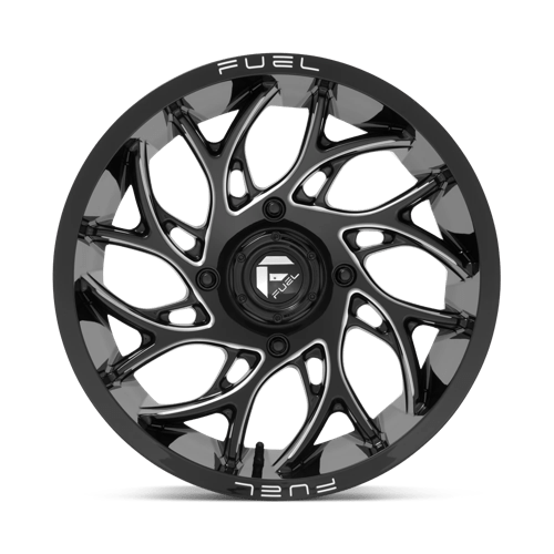 Fuel Offroad D741 RUNNER UTV Gloss Black Milled 18x7 +13 4x137mm 110.1mm