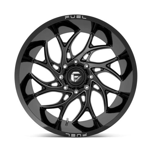 Fuel Offroad D741 RUNNER Gloss Black Milled 22x10 -18 8x170mm 125.1mm