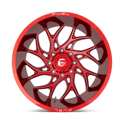 Fuel Offroad D742 RUNNER Candy Red Milled 20x9 +1 6x135mm 87.1mm