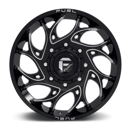 Fuel Offroad D741 RUNNER Gloss Black Milled 20x8.25 +105 8x210mm 154.3mm