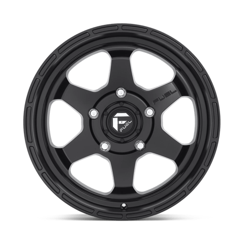 Fuel Offroad D664 SHOK Matte Black 17x9 +1 5x127mm 71.5mm