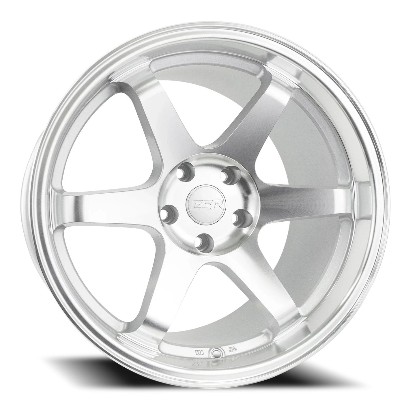 ESR Wheels SR07 Hyper Silver 19x9.5 +35 5x114.3mm 72.6mm