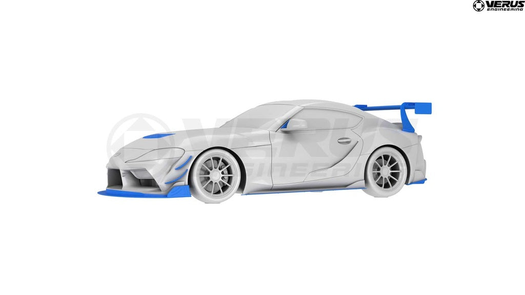 Verus Engineering Swan Neck Rear Wing Kit Toyota Supra