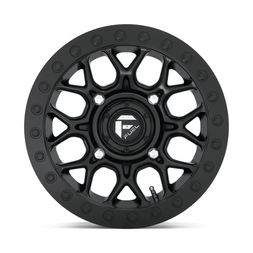 Fuel Offroad D916 TECH UTV BEADLOCK Matte Black 15x7 +38 4x156mm 132mm