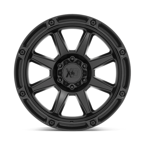 XD Series XD863 Satin Black 20x10 -18 8x165.1mm 125.1mm