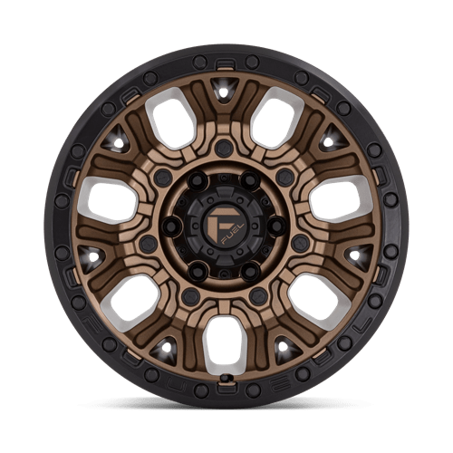 Fuel Offroad D826 TRACTION Matte Bronze W/ Black Ring 20x9 +1 5x127mm 71.5mm