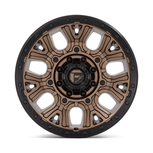Fuel Offroad D826 TRACTION Matte Bronze W/ Black Ring 20x9 +1 8x170mm 125.1mm