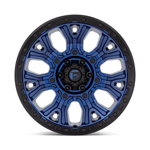 Fuel Offroad D827 TRACTION Dark Blue W/ Black Ring 20x10 -18 6x139.7mm 106.1mm
