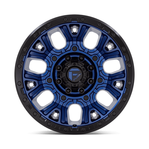 Fuel Offroad D827 TRACTION Dark Blue W/ Black Ring 20x10 -18 8x165.1mm 125.1mm