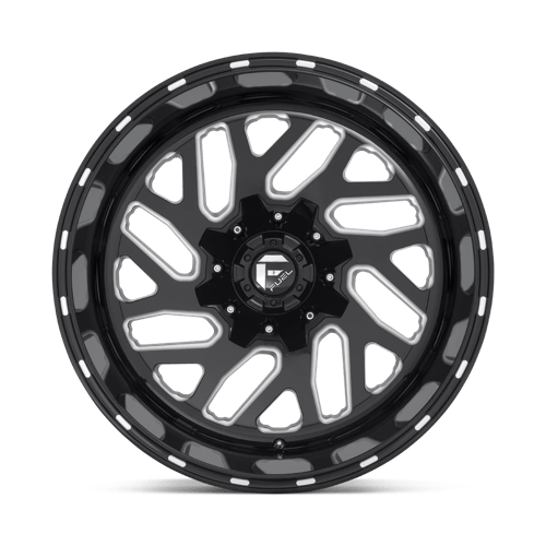 Fuel Offroad D581 TRITON Gloss Black Milled 20x12 -43 8x180mm 124.2mm