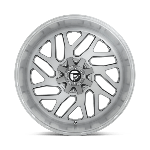 Fuel Offroad D715 TRITON PLATINUM Brushed Gun Metal Tinted Clear 20x10 -18 5x114.3|5x127mm 78.1mm