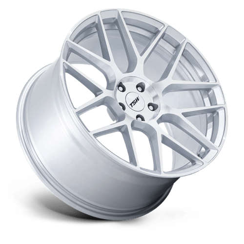 TSW TW002 LASARTHE 20X9 5X114.3 ET35 72.56 GLOSS SILVER MACHINED