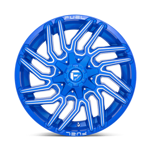 Fuel Offroad D774 TYPHOON Anodized Blue Milled 20x9 +1 6x135|6x139.7mm 106.1mm