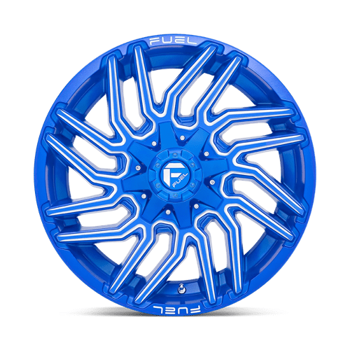 Fuel Offroad D774 TYPHOON Anodized Blue Milled 20x9 +1 8x165.1mm 125.1mm