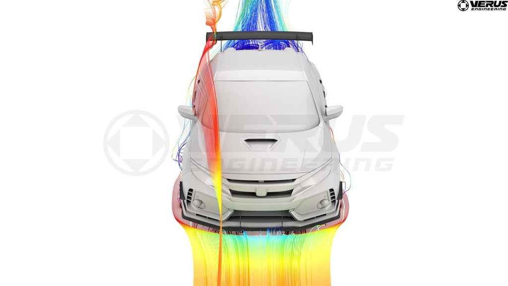Verus Engineering UCW Rear Wing Kit Honda Civic Type R FK8 17-21