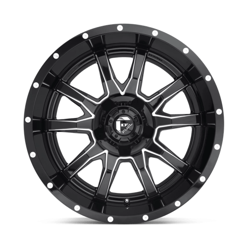 Fuel Offroad D627 VANDAL Gloss Black Milled 20x10 -18 5x139.7|5x150mm 110.1mm