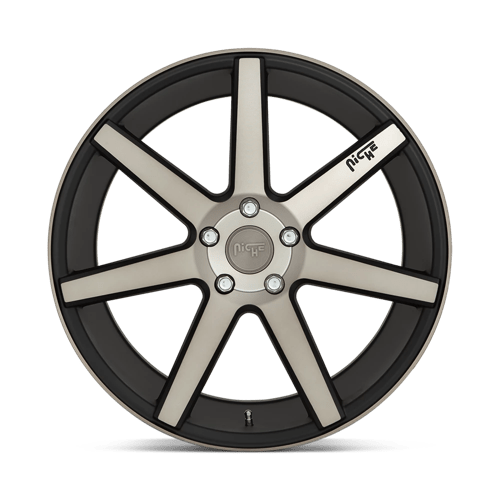 Niche M150 VERONA Matte Black Machined 20x10 +40 5x114.3mm 72.6mm