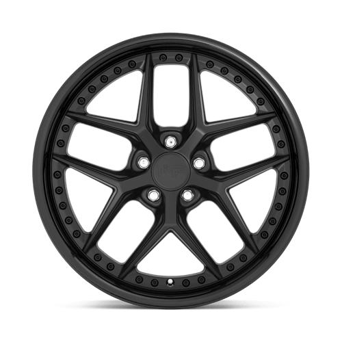 Niche M226 VICE Gloss Black Matte Black 20x9 +18 5x115mm 71.5mm