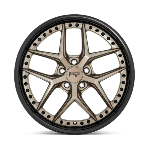 Niche M227 VICE Matte Bronze Black Bead Ring 19x9.5 +35 5x120mm 72.6mm