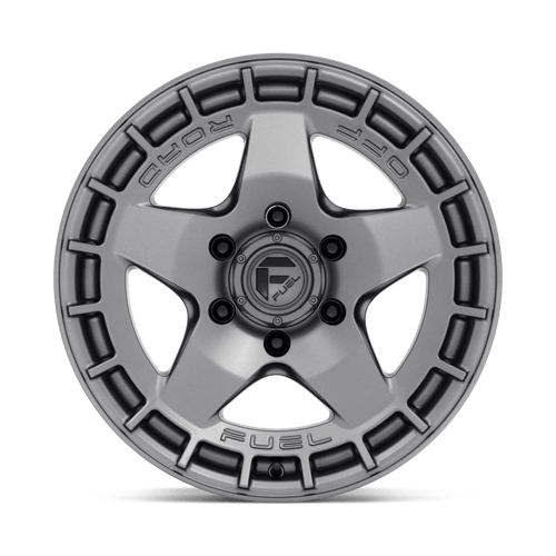 Fuel Offroad D734 WARP Matte Gunmetal 20x9 +1 6x139.7mm 106.1mm