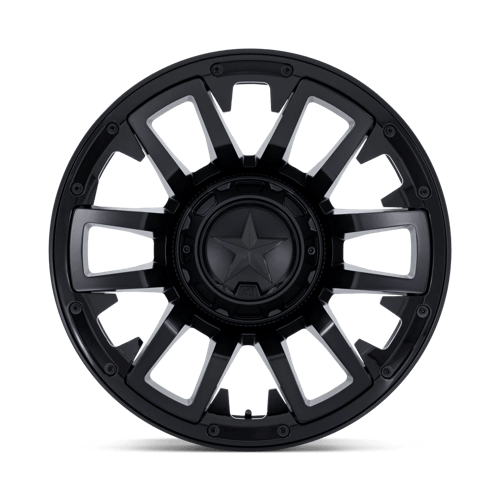 XD Series XD872 COLOSSUS Matte Black 20x9 +1 8x180mm 124.2mm